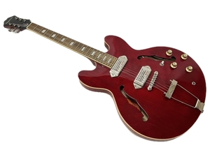 【動作保証】Epiphone Casino CH セミアコースティックギター セミアコ 中古 W8752902