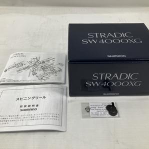 【動作保証】 SHIMANO STRADIC ストラディック SW4000XG スピニングリール シマノ フィッシング 釣具 中古 美品 H8763896の画像2