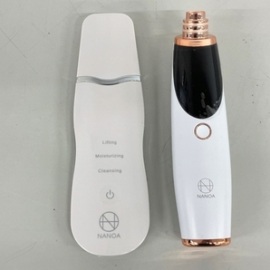 NANOA LIFTIA WATER PEELING PURE SUCTION ウォーターピーリング セット スキン ケア 吸引器 美容機器 中古 良好 K8729980の画像1