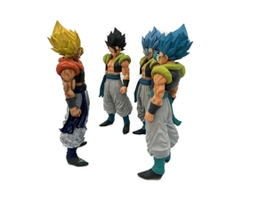 BANDAI アミューズメント 一番くじ ドラゴンボール 超 SUPER MASTER STARS PIECE THE GOGETA ゴジータ フィギュア 4体セット 中古 C8760156