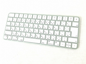 【動作保証】 Apple Magic Keyboard A2450 キーボード グリーン アップル 中古 O8768295