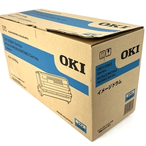OKI ID-C3LC 純正ドラムカートリッジ シアン 推奨使用期限切れ 未使用 ジャンク Y8767833の画像1