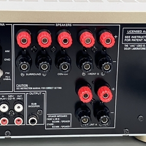 【初期動作保証】 YAMAHA ヤマハ DSP-AX461 AV アンプ ゴールド 音響 機器 中古 K8770179の画像9