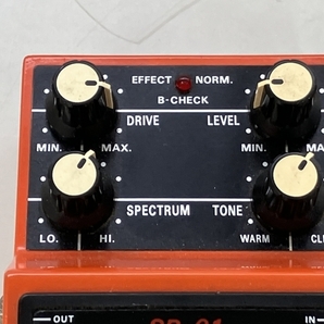 MAXON マクソン SP-01 SPECTRUM/Distortion エフェクター スペラクトム ディストーション 音響機材 ギター ジャンク K8748677の画像3