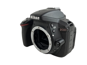 【動作保証】NIKON ニコン D5300 デジタル一眼レフカメラ AF-S 18-55mm F3.5-5.6 GII レンズセット 訳有 N8765445