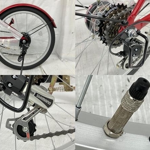 THREE STONE AIJYU CYCLE 20インチ 折りたたみ 自転車 中古 楽 K8351139の画像7