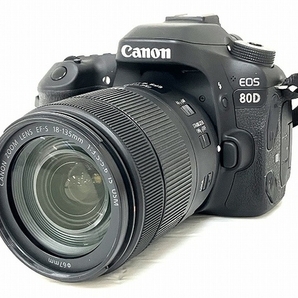 【動作保証】Canon EOS80D EF-S 18-135mm 1:3.5‐5.6 IS USM デジタル 一眼レフ カメラ レンズ キャノン 中古 良好 O8733557の画像1