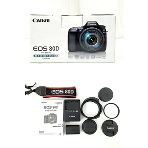 【動作保証】Canon EOS80D EF-S 18-135mm 1:3.5‐5.6 IS USM デジタル 一眼レフ カメラ レンズ キャノン 中古 良好 O8733557の画像2