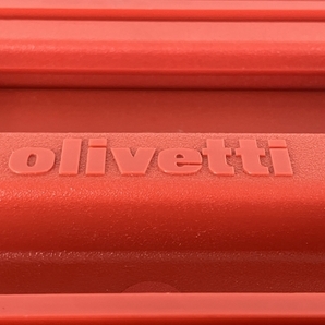 【初期動作保証】Olivetti Valentine タイプライター 赤バケツ 中古 Y8738847の画像4