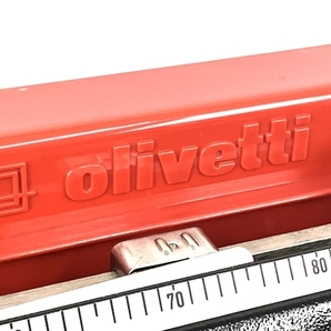 【初期動作保証】Olivetti Valentine タイプライター 赤バケツ 中古 Y8738847の画像5