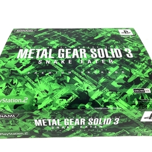 KONAMI METAL GEAR SOLID 3 メタルギアソリッド 3 スネークイーター プレミアムパック コナミ ゲーム ソフト 中古 美品 M8747646の画像2