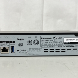 【動作保証】 Panasonic DMR-4T403 4TB 2023年製 ブルーレイディスクレコーダー 家電 中古 良好 K8763220の画像9