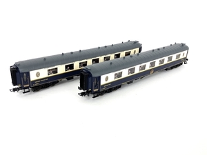 【動作保証】JOUEF HJ4155 HOゲージ CIWL PULLMAN 2両セット ジョエフ 鉄道模型 海外車両 中古 美品 Y8761725