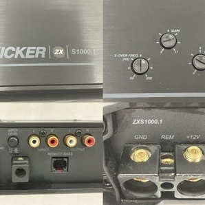 KICKER ZXS1000.1 アンプ キッカー ジャンク S8755205の画像8