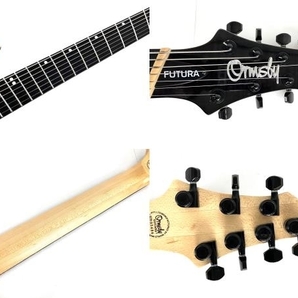 【動作保証】Ormsby FUTURA G7 FMSA DHB Daliah Black 7弦 エレキギター ソフトケース付 良好 Y8597377の画像4
