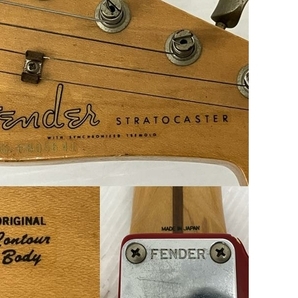 【動作保証】 Fender Japan エレキギター ORIGINAL Contour Body ストラト 中古 訳あり O8765908の画像10