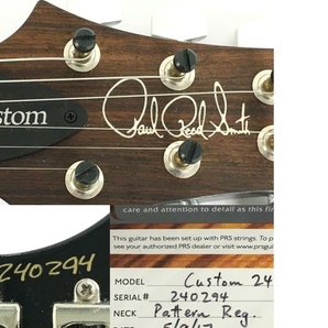 【動作保証】Paul Read Smith PRS Costom 24 2017 エレキギター ハードケース付 中古 美品 Y8764554の画像3