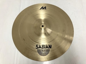 セイビアン SABIAN AA Rock Crash 18/46cm シンバル 打楽器 ドラム 割れあり ジャンク T8773156