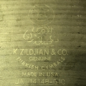 【動作保証】 Zildjian K DARK CRASH MEDIUM THIN 16/40cm シンバル ジルジャン 楽器 中古 F8649293の画像8