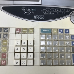 【動作保証】 CASIO TE-5000 電子レジスター 店舗用品 カシオ レジ 中古 O8777134の画像3