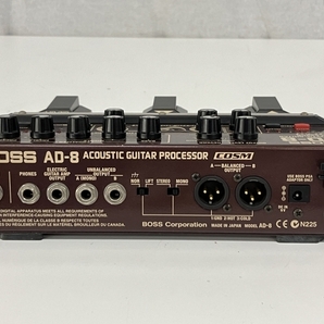 【動作保証】 BOSS AD-8 アコースティックギター プロセッサー プリアンプ 中古 S8771303の画像4