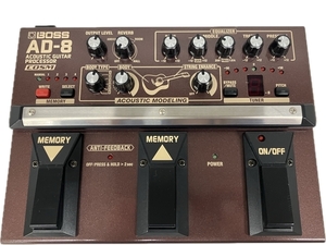 【動作保証】 BOSS AD-8 アコースティックギター プロセッサー プリアンプ 中古 S8771303