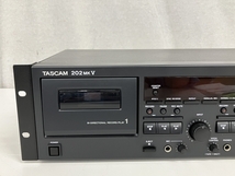 TASCAM 202MKV ダブルカセットデッキ 音響機材 オーディオ ジャンク S8751410_画像6