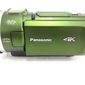 【動作保証】 Panasonic 4Kビデオカメラ HC-VX2M グリーン 付属品付き パナソニック 2019年製 中古 美品 T8778333の画像4