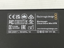 Blackmagicdesign Cloud Store Mini 8TB 高速 ネットワーク ストレージ ソリューション 中古 美品 N8380970_画像9