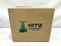 KITZ 20UPA25-1 グローブバルブ 20K F付 グローブ弁 玉形弁 水道 蒸気 配管 未使用 H8490968_画像2