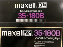 maxell 35-180B オープンリール 3点 音響機器 中古 Y8488508_画像3