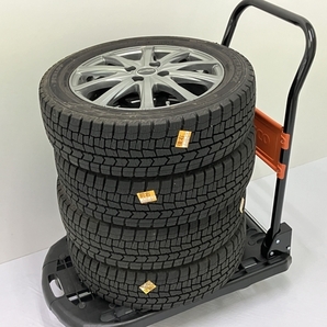 DUNLOP 165/60R15 WINTER MAXX スタッドレス タイヤ /MANARAY SPORT EuroSpeed 15×4.5J 45 ホイール 4本セット 中古 直 Z8412280の画像5