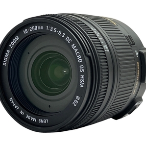 【動作保証】 SIGMA 18-250mm F3.5-6.3 DC MACRO OS HSM ズームレンズ ニコン用 中古 良好 N8774933の画像1