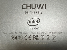 CHUWI Hi10 Go 2in1 タブレット パソコン celeron N4500 6GB 128GB 10.1インチ キーボードカバー付 ジャンク T7856601_画像8