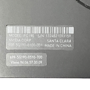 【動作保証】 NVIDIA RTX A4000 プロフェッショナル グラフィックボード ビデオカード PCパーツ 16GB GDDR6 PCIe Gen4 DP 中古 T8775102の画像10