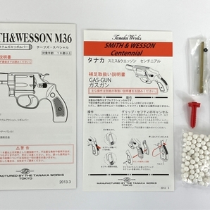 【動作保証】TANAKA WORKS SMITH&WESSON 40 CENTENNIAL ガスリボルバー 中古 Y8762550の画像4