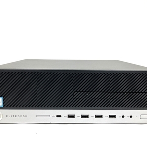 【動作保証】HP EliteDesk デスクトップ パソコン 800 G4 SFF i7-8700 16GB HDD 500GB Radeon HD R7 430 中古 M8741518の画像3