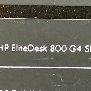【動作保証】HP EliteDesk デスクトップ パソコン 800 G4 SFF i7-8700 16GB HDD 500GB Radeon HD R7 430 中古 M8741518の画像9