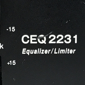 ClassicPro CEQ2231 グラフィックイコライザー クラシックプロ 音響機器 ジャンク F8743891の画像10