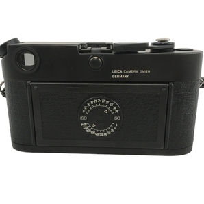 【動作保証】Leica ライカ M6 レンジファインダーカメラ ボディフィルムカメラ ブラック 中古 N8619715の画像4