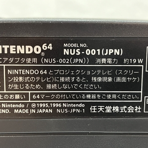 【動作保証】任天堂 NUS-001 ニンテンドー64 ANAモデル 家庭用 ゲーム機 ソフト2本付き Nintendo 中古 C8781080の画像8