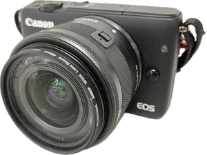 【動作保証】Canon EOS M10 ZOOM LENS EF-M 15-45mm 1:3.5-6.3 IS STM ミラーレス一眼 カメラ 充電器付き 中古 訳あり S8781305