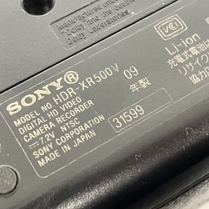 【動作保証】ソニー SONY HDR-XR500V ハンディカム デジタルビデオカメラ 中古 N8780970の画像7