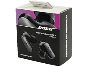 [ гарантия работы ]BOSE QuietComfort Ultra Earbuds QCULTRAEARBUDSBLK беспроводной слуховай аппарат аудио не использовался S8777430