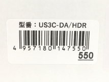 【動作保証】IO DATA US3C-DA/HDR USB Type-C 対応 グラフィックアダプター HDR 対応 モデル 中古 Y8771055_画像3