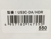 【動作保証】IO DATA US3C-DA/HDR USB Type-C 対応 グラフィックアダプター HDR 対応 モデル 中古 Y8771039_画像3