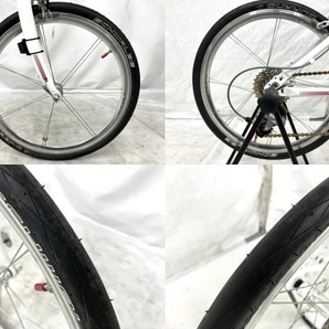 【動作保証】DAHON DASH X20 フォールディングロードバイク 折り畳み Lサイズ ペダル 付属品付き 中古 良好 楽 Y8772924の画像6