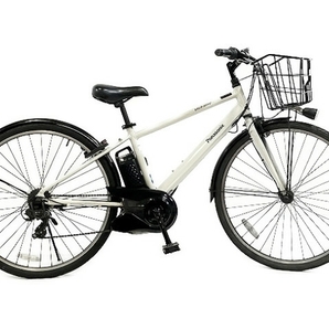 【引取限定】【動作保証】 Panasonic VELO-STAR BE-ELVS77F 外装7段 電動アシスト 自転車 8.0Ah 中古 直 T8684628の画像1