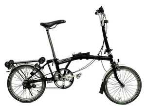 【動作保証】 BROMPTON M3R 2012年製 内装3段 20型 折り畳み自転車 ミニベロ リアキャリア付き 中古 T8778977