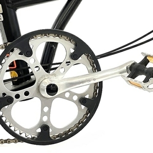 【動作保証】 BROMPTON M3R 2012年製 内装3段 20型 折り畳み自転車 ミニベロ リアキャリア付き 中古 T8778977の画像10
